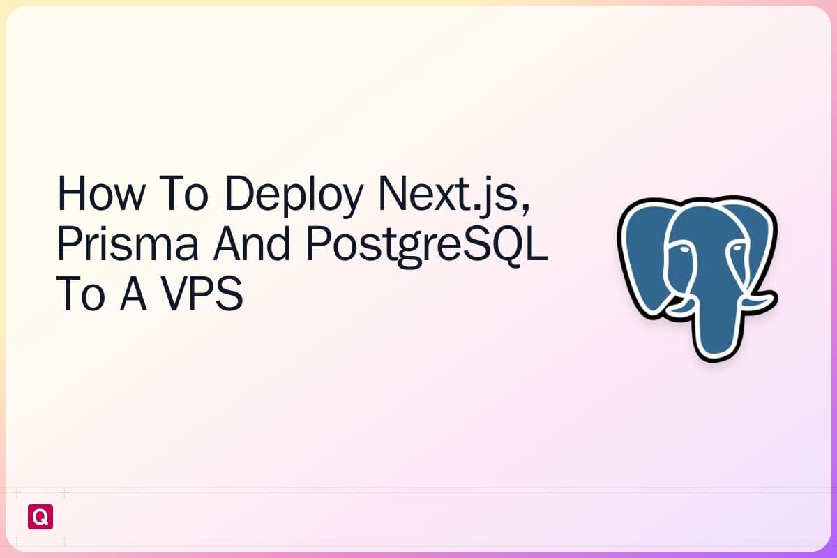 Deploy a Next.js application with Prisma and PostgreSQL to a VPS